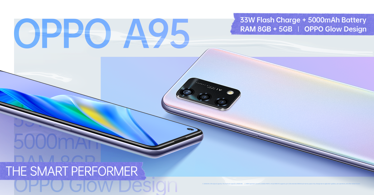 OPPO will launch the A Series Smart Performer OPPO A95 in the Philippines this November