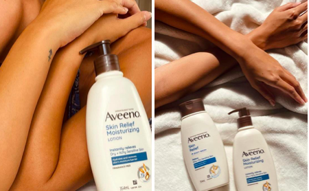Dealing with sensitive skin, Aveeno got you covered