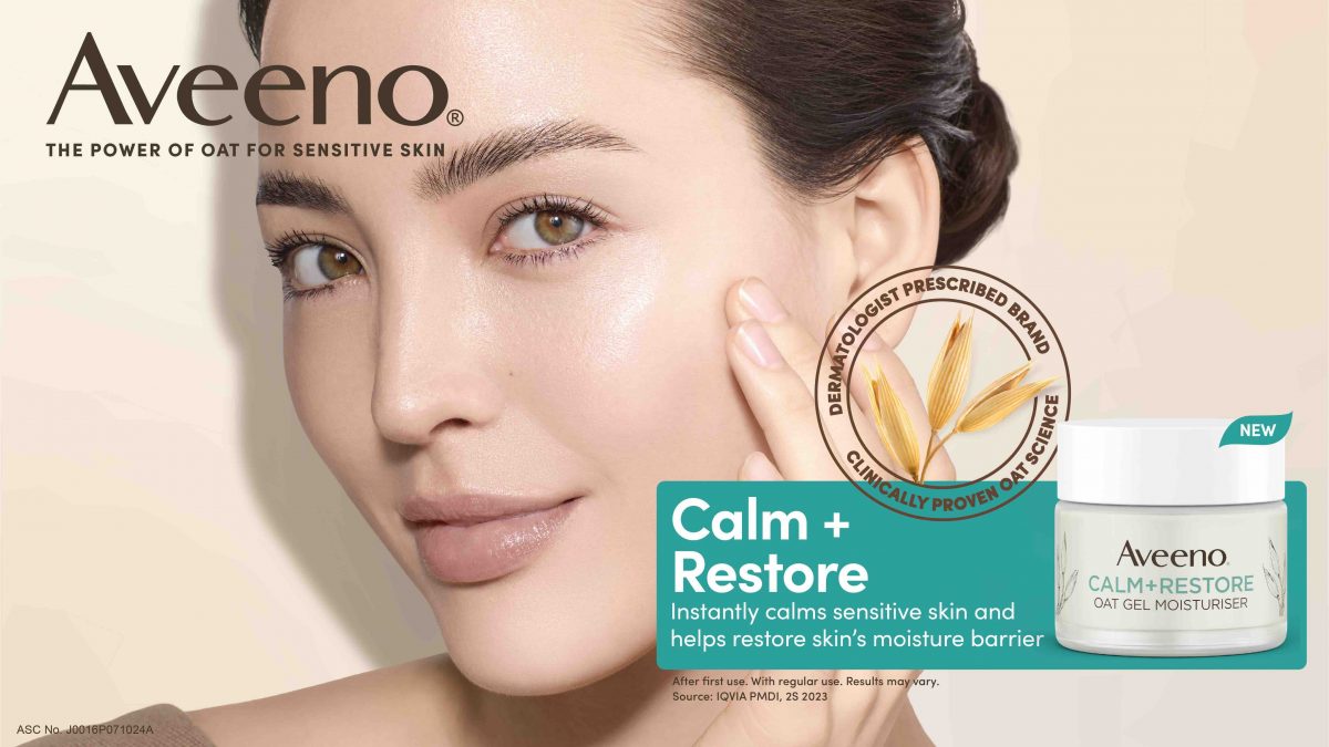 Finally, Aveeno’s Facial Care Line, Calm + Restore, Is Here For Sensitive Skin: From Body to Face, Aveeno Now Covers Your Every Need