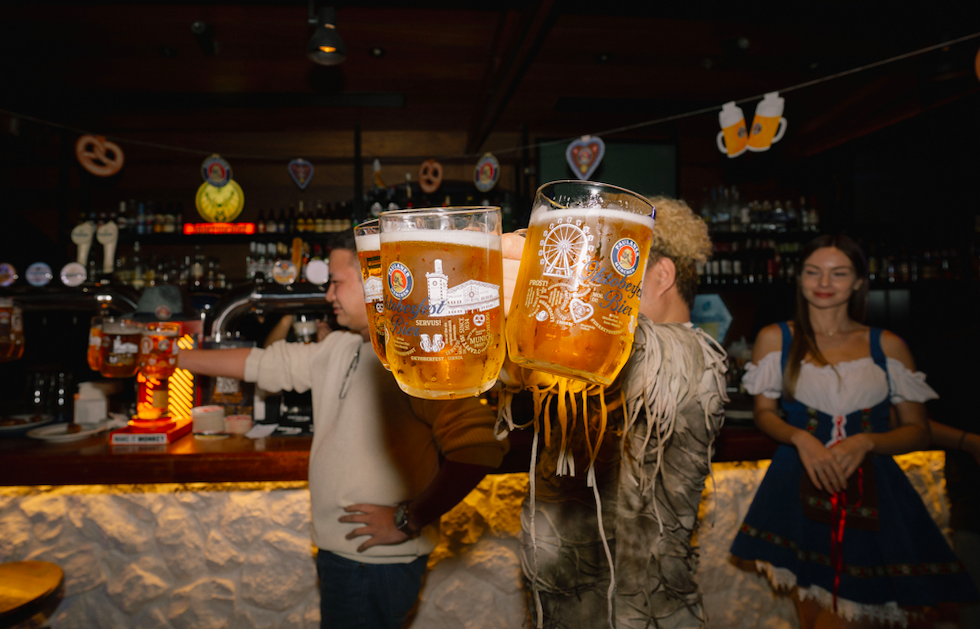 Share your Prost! One of the only six official brewers in the original German Oktoberfest hosts Draftoberfest