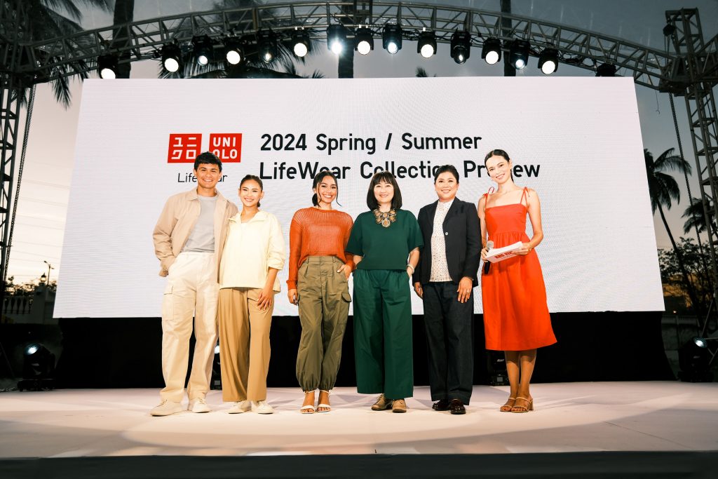 Collection Preview Events UNIQLO’s Spring/Summer 2024 Collection:Ease into Lightness - Krish Catapang
